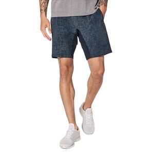 Lululemon Mens T.H.E. Short 9" Linerless Stretch Run Battleship Navy Size M Gym